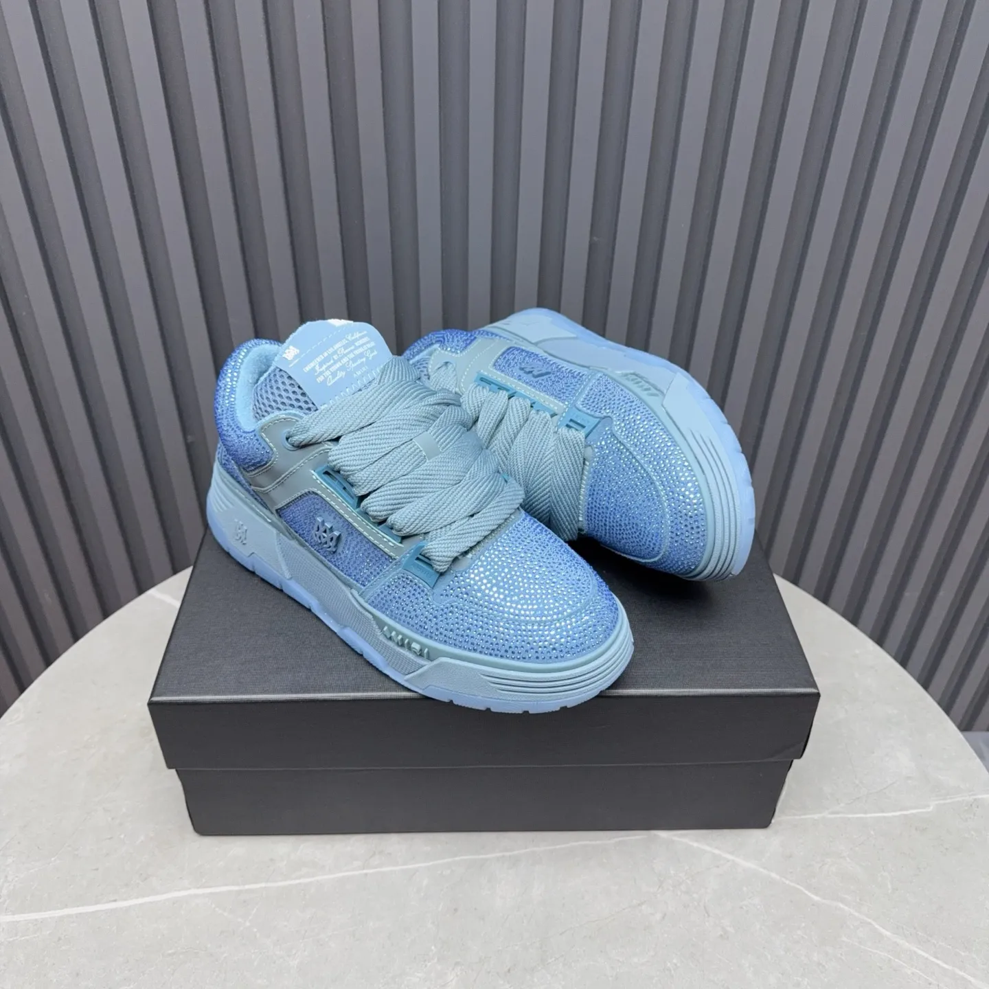 Men's shoes 💰760💰 AMIRI AMIRI fashion brand hot sale 🔥 Available all year round, couples 💑 Official website synchronization Imported fabrics 1⃣️ vs 1⃣️ replica, original factory special original sole, 35-45 (45. non-refundable)